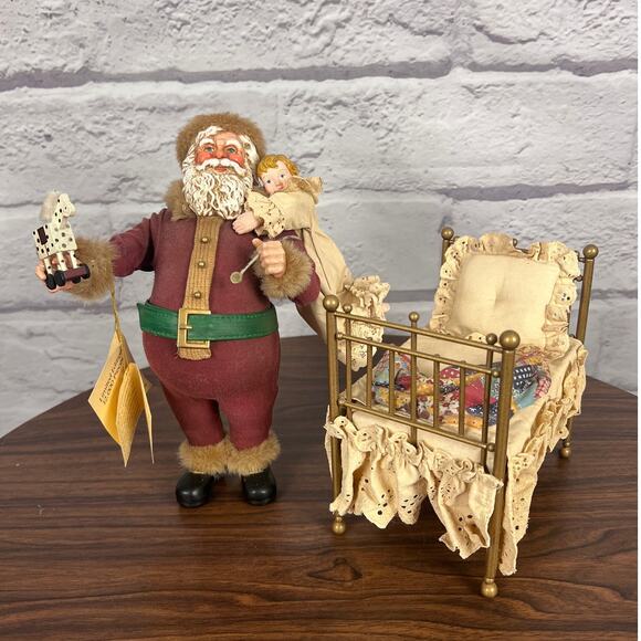 KSA Kurt Adler Fabriché Thomas Nast Santa Caught In The Act Figure Limited Run - Picture 3 of 12